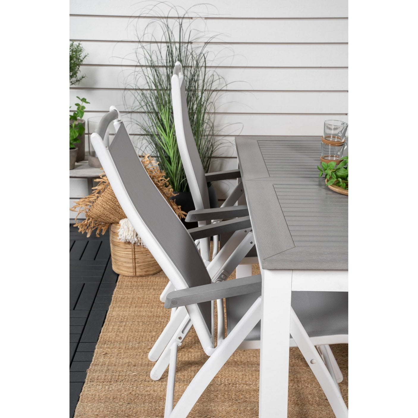 Albany spisebord 152/210*90 + Albany stol Venture Design Spisegruppe