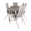 Albany spisebord 152/210*90 + Albany stol Venture Design Spisegruppe
