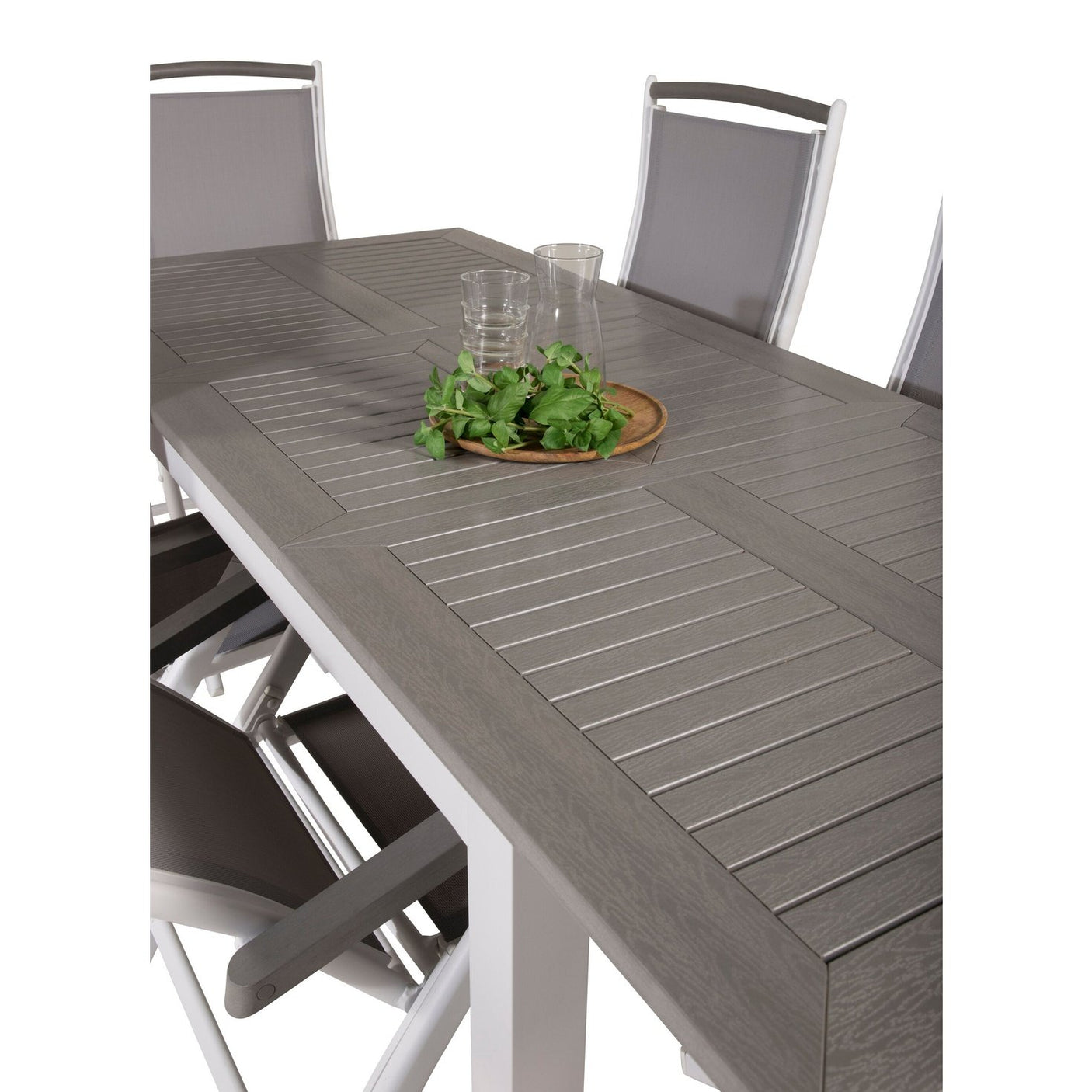 Albany spisebord 152/210*90 + Albany stol Venture Design Spisegruppe