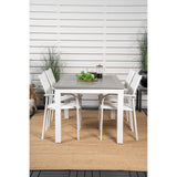 Albany Spisebord 152/210*90 + Santorini Armlenestol Venture Design Spisegruppe