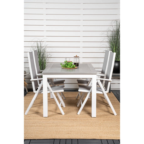 Albany Spisebord 152/210*90 + Break stol Venture Design Spisegruppe