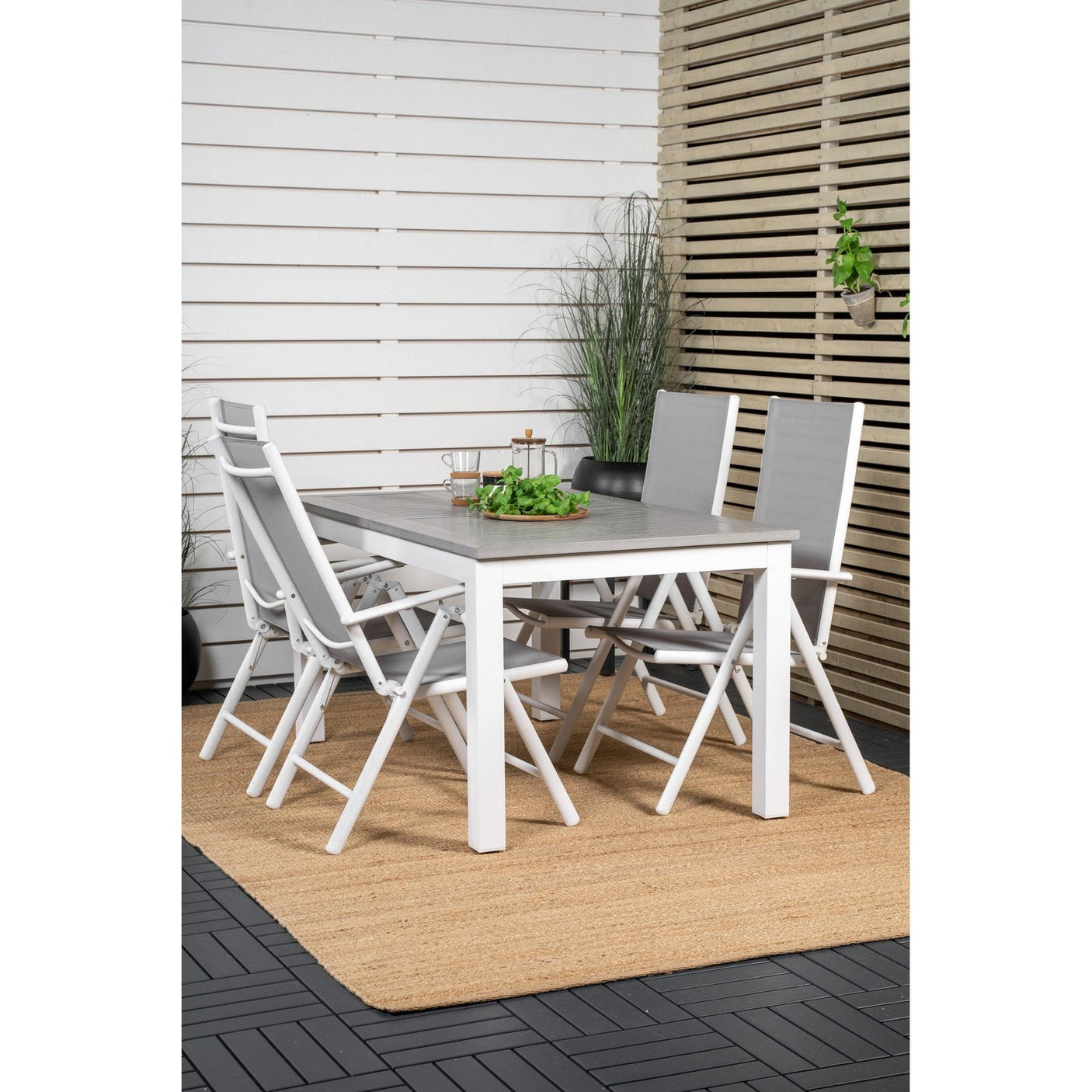 Albany Spisebord 152/210*90 + Break stol Venture Design Spisegruppe