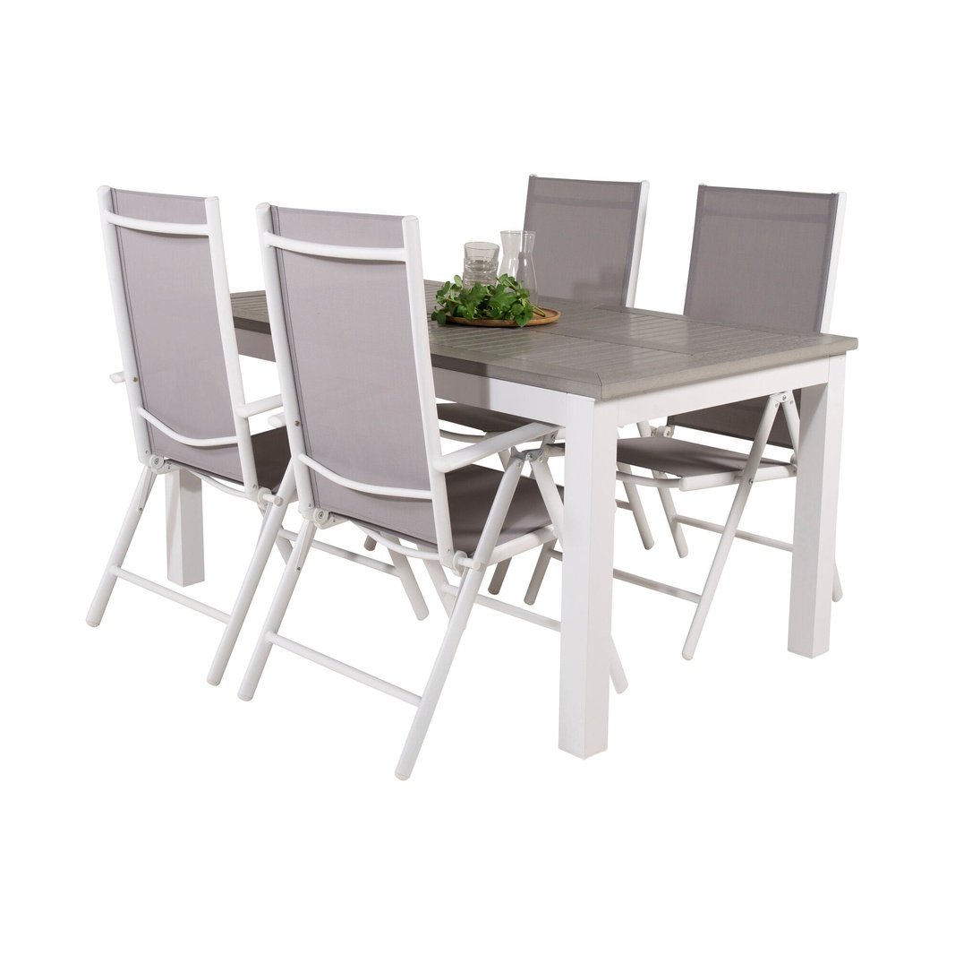 Albany Spisebord 152/210*90 + Break stol Venture Design Spisegruppe