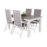 Albany Spisebord 152/210*90 + Break stol Venture Design Spisegruppe