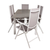 Albany Spisebord 152/210*90 + Break stol Venture Design Spisegruppe