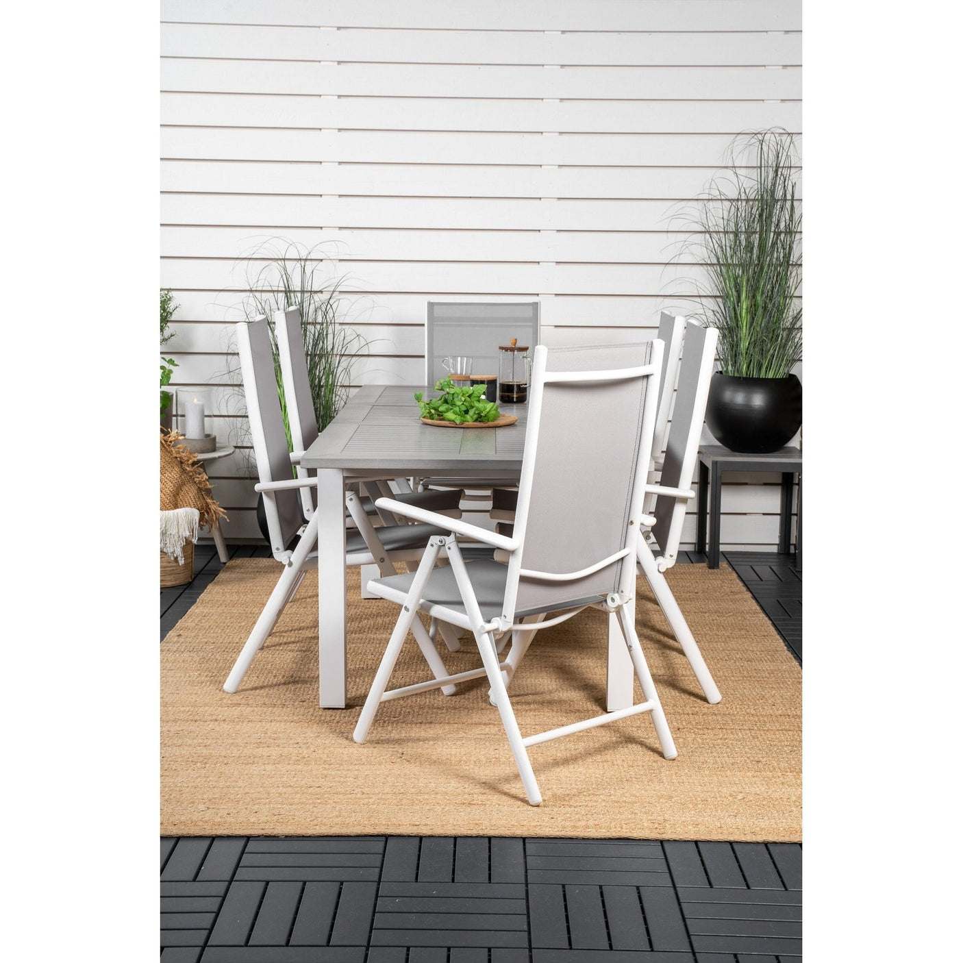 Albany Spisebord 152/210*90 + Break stol Venture Design Spisegruppe