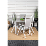 Albany Spisebord 152/210*90 + Break stol Venture Design Spisegruppe