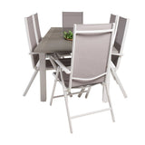 Albany Spisebord 152/210*90 + Break stol Venture Design Spisegruppe