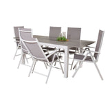 Albany Spisebord 152/210*90 + Break stol Venture Design Spisegruppe