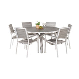 Copacabana Spisebord ø140 + Levels stol Venture Design Spisegruppe