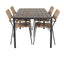 Break spisebord 150*90 + Lindos lenestol Venture Design Spisegruppe