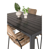 Break spisebord 150*90 + Lindos lenestol Venture Design Spisegruppe