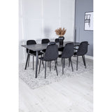 Sleek Extentiontable shed 195*95 + Polar Diamond spisestoler Venture Design Spisegruppe
