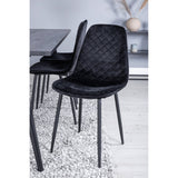 Sleek Extentiontable shed 195*95 + Polar Diamond spisestoler Venture Design Spisegruppe