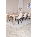 Slider Extention Table 170 +40 +40cm + Polar spisestoler Venture Design Spisegruppe