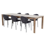 Slider Extention Table 170 +40 +40cm + Vault spisestoler Venture Design Spisegruppe