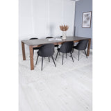 Slider Extention Table 170 +40 +40cm + Velvet spisestoler Venture Design Spisegruppe