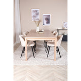 Slider Extention Table 170 +40 +40cm + Velvet spisestoler Venture Design Spisegruppe