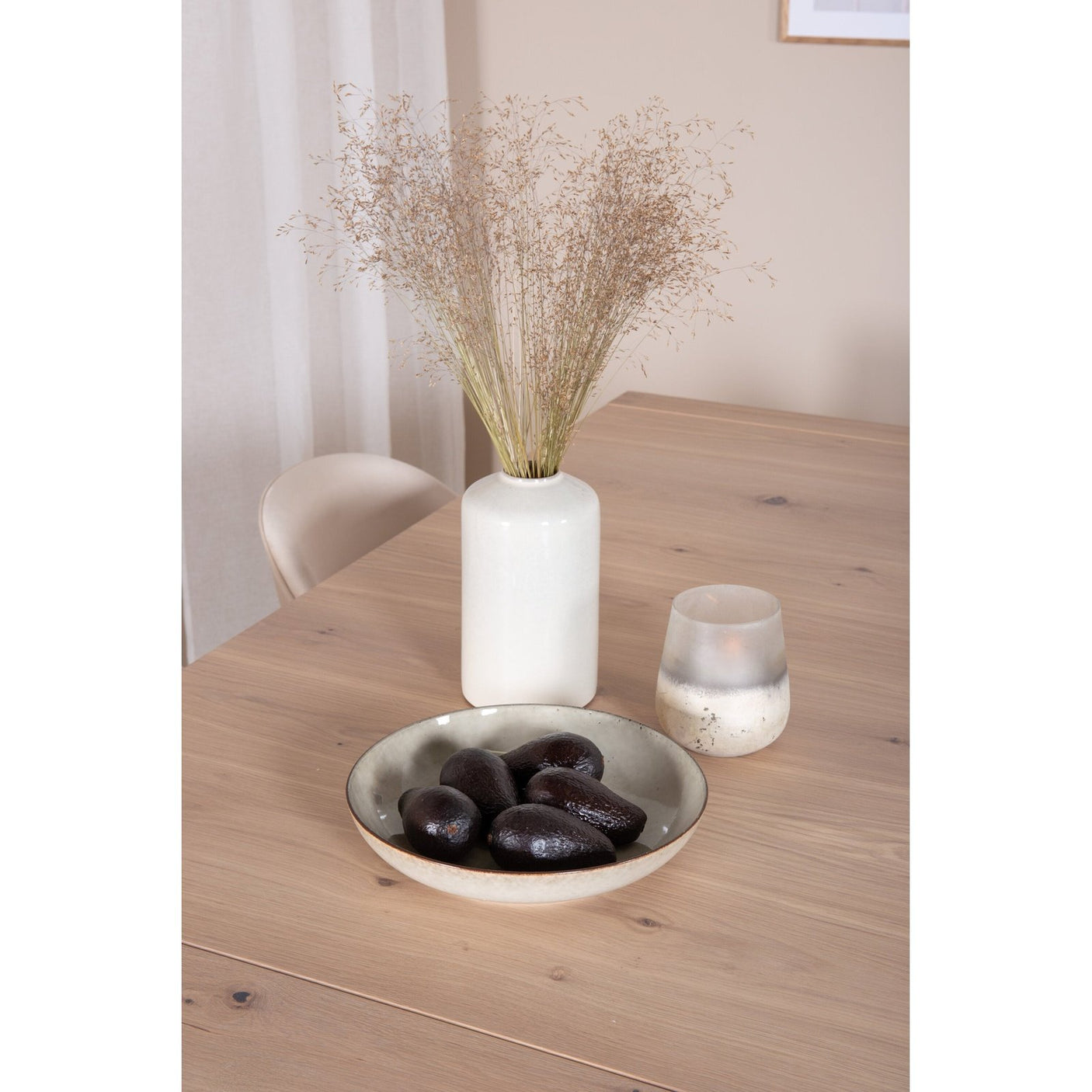 Slider Extention Table 170 +40 +40cm + Velvet spisestoler Venture Design Spisegruppe