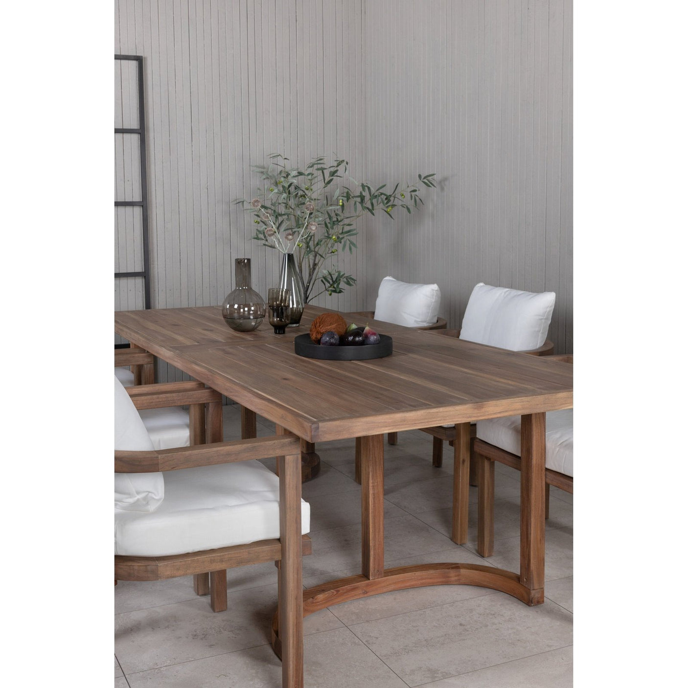 Ericica Spisebord 214*100 + Erica spisestoler Venture Design Spisegruppe