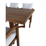 Ericica Spisebord 214*100 + Erica spisestoler Venture Design Spisegruppe