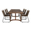 Erica Spisebord 214*100 + Lindos / Venture Design Spisegruppe