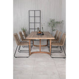 Erica Spisebord 214*100 + Lindos / Venture Design Spisegruppe