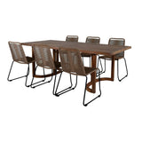 Erica Spisebord 214*100 + Lindos / Venture Design Spisegruppe