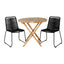 Cane Café bord ø80cm + Lindos Venture Design Spisegruppe