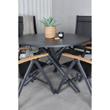 Alma spisebord ø120cm + Panama Light Stol Venture Design Spisegruppe