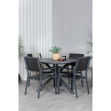 Alma spisebord ø120cm + Levels stol Venture Design Spisegruppe