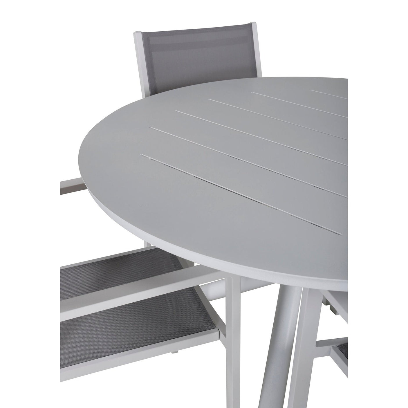 Alma spisebord ø120cm + Copacabana Venture Design Spisegruppe