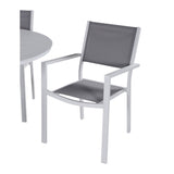 Alma spisebord ø120cm + Copacabana Venture Design Spisegruppe
