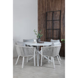 Alma spisebord ø120cm + Virya spisestoler Venture Design Spisegruppe