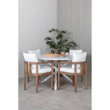 Alma spisebord ø120cm + Erica spisestoler Venture Design Spisegruppe