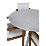 Alma spisebord ø120cm + Erica spisestoler Venture Design Spisegruppe