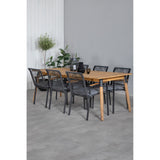 Julian spisebord 210*100cm + Dallas spisestoler Venture Design Spisegruppe