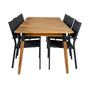 Julian spisebord 210*100cm + Copacabana Venture Design Spisegruppe