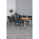 Julian spisebord 210*100cm + Copacabana Venture Design Spisegruppe