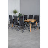Julian spisebord 210*100cm + Break stol/ Venture Design Spisegruppe