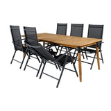 Julian spisebord 210*100cm + Break stol/ Venture Design Spisegruppe