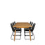Julian spisebord 210*100cm + Lindos stol Venture Design Spisegruppe