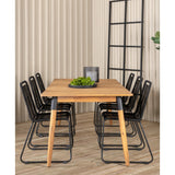 Julian spisebord 210*100cm + Lindos stol Venture Design Spisegruppe