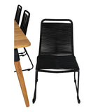 Julian spisebord 210*100cm + Lindos stol Venture Design Spisegruppe