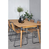 Julian spisebord 210*100cm + Bois spisestoler Venture Design Spisegruppe
