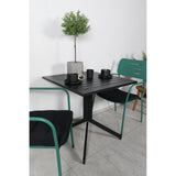 Way kafébord 70*70 + Nicke spisestoler m. armlene Venture Design Spisegruppe