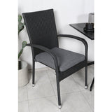 Way café bord 70*70 + Anna stol Venture Design Spisegruppe