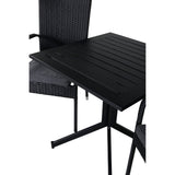 Way café bord 70*70 + Anna stol Venture Design Spisegruppe