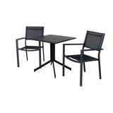 Way café bord 70*70 + Copacabana Stabling stol Venture Design Spisegruppe