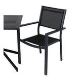 Way café bord 70*70 + Copacabana Stabling stol Venture Design Spisegruppe